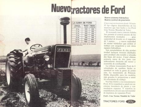 REVISTA SELECCIONES DEL READER'S DIGEST: TRACTORES FORD.