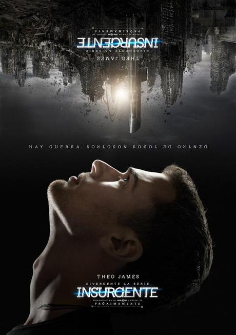 5 nuevos afiches de #Insurgente. Fecha de estreno, 20 de marzo de 2015