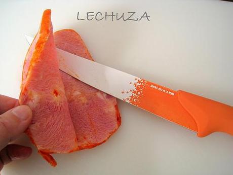 COCINA BÁSICA: LOMO ADOBADO RELLENO DE QUESO SAN SIMÓN LOMO RELLENO SAN SIMÓN (12)