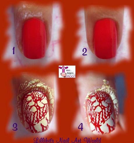 Water spotted nails con Mess No More ¡Gracias Minimanimoo!