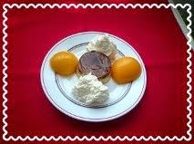 MENÚ DE CREMA DE NÉCORAS,CROQUETA MAESTRA DE MARISCO Y FLAN CASERO DE HUEVO AL RÓN