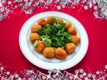 MENÚ DE CREMA DE NÉCORAS,CROQUETA MAESTRA DE MARISCO Y FLAN CASERO DE HUEVO AL RÓN