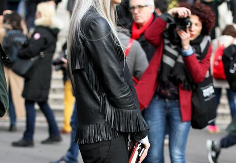 FRINGE LEATHER JACKET