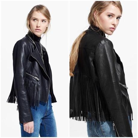 FRINGE LEATHER JACKET