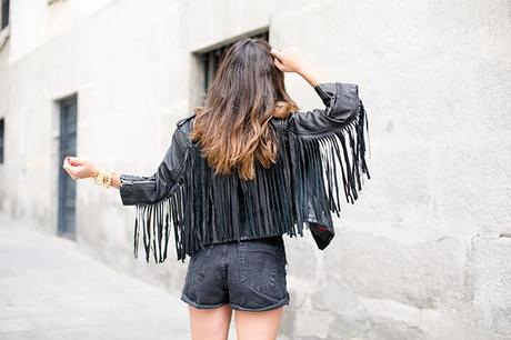 FRINGE LEATHER JACKET