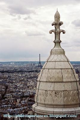 Vistas de París desde la basílica del Sacre Coeur