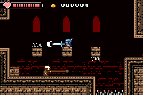 Plataformas de exploración con aires de NES en Castle in the Darkness
