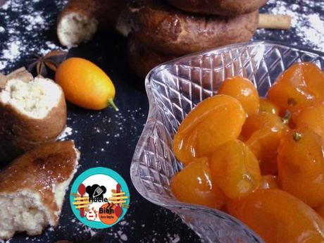 Kumquat confitados