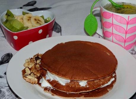 ¡Nueva! receta sana: Tortitas para desayunar