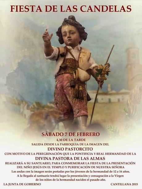 La Hdad. de la Pastora volverá a salir de la Parroquia para su peregrinación anual de las candelas, como se hizo por primera vez en el 2007