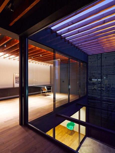 Casa pérgola, diseño contemporáneo en Tokio