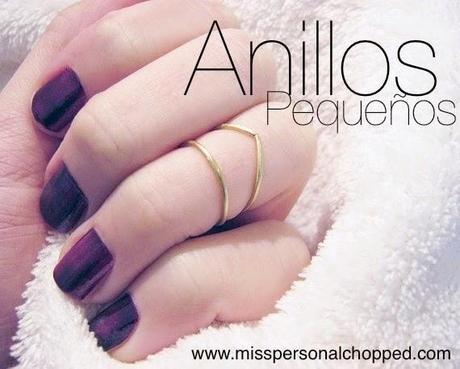 ES TENDENCIA: Little Rings en tus manos!