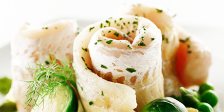 Rollitos de pescado al Hinojo