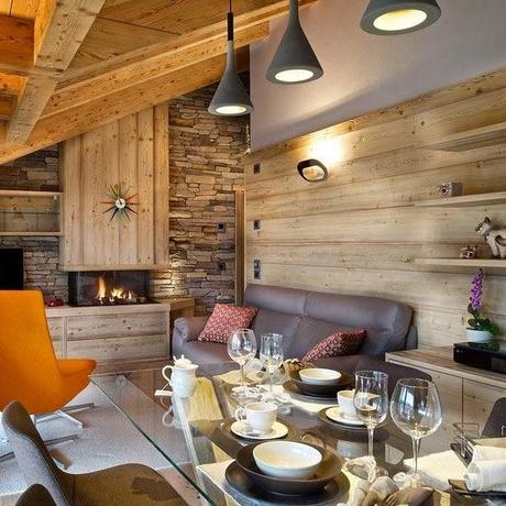 Relajada y acogedora casa de madera /  Relaxed and Cozy wooden House