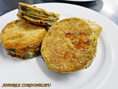 BERENJENAS EMPANADAS: FRITAS Y AL HORNO