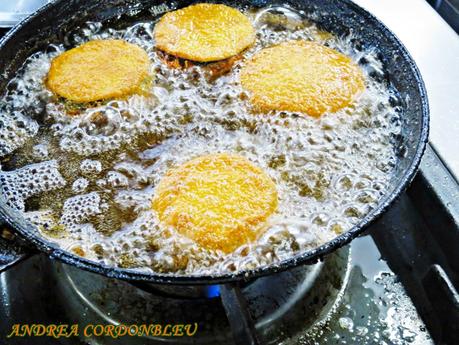 BERENJENAS EMPANADAS: FRITAS Y AL HORNO