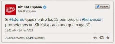 Nestlé pone en peligro la existencia de sus chocolatinas Kit Kat mediante Twitter.