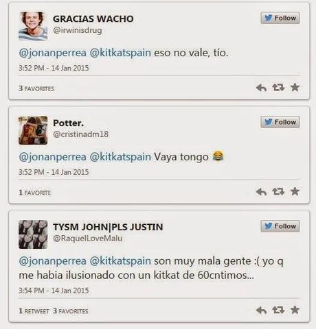 Nestlé pone en peligro la existencia de sus chocolatinas Kit Kat mediante Twitter.