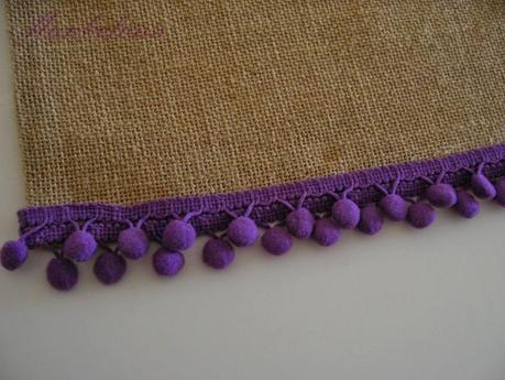 Deco camino de mesa DIY