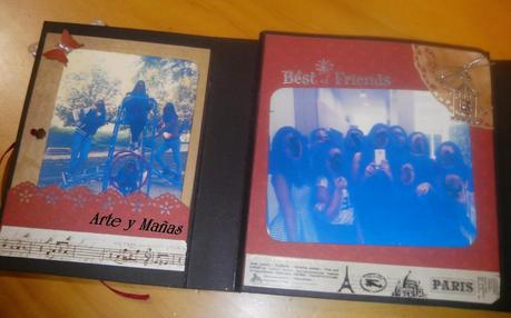 Mini Album desplegable.