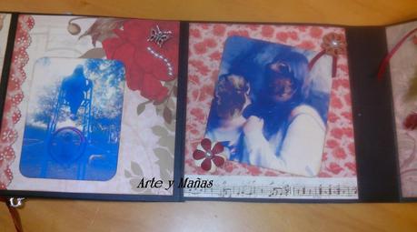 Mini Album desplegable.