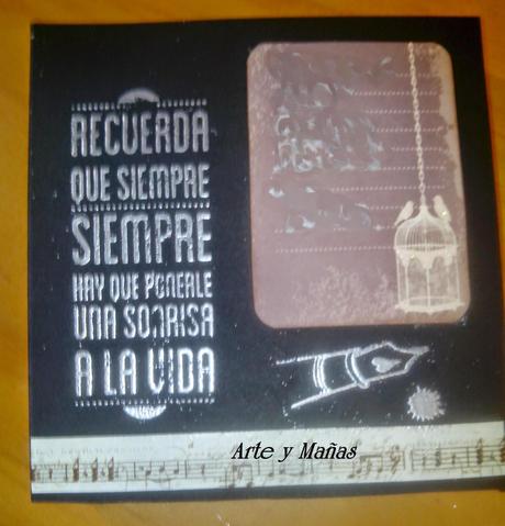 Mini Album desplegable.