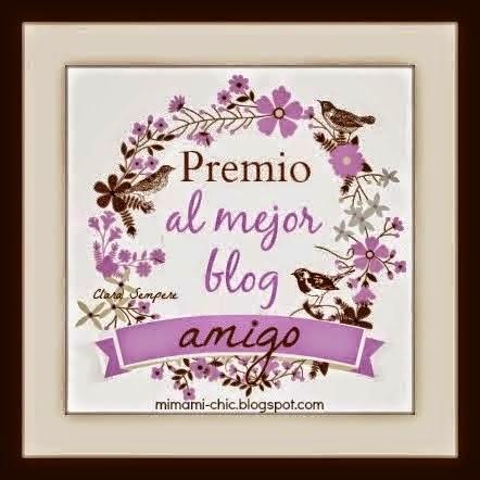 Premio al mejor blog amigo