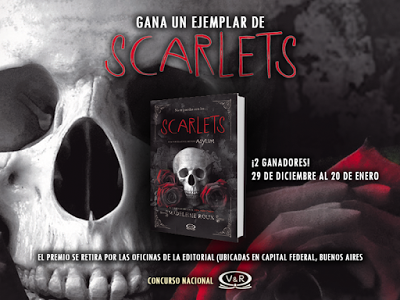 GANADORES CONCURSO Scarlets de Madeleine Roux