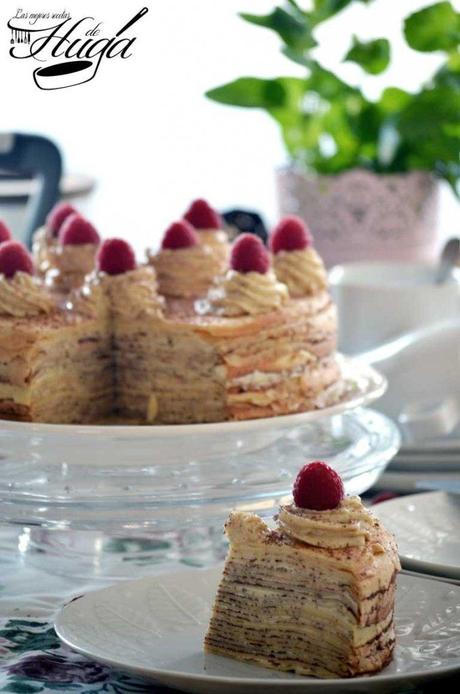 Tarta de Crepes Corte