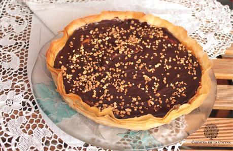 TARTA DE CALABAZA Y CHOCOLATE #ASALTABLOGS TARTA DE CALABAZA Y CHOCOLATE #ASALTABLOGS
