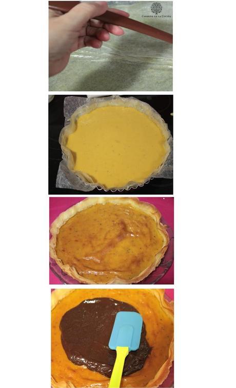 TARTA DE CALABAZA Y CHOCOLATE #ASALTABLOGS TARTA DE CALABAZA Y CHOCOLATE #ASALTABLOGS