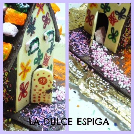 CASA DE CHOCOLATE Y CHUCHES DE HANSEL Y GRETEL. RETO UNA GALLETA UN CUENTO