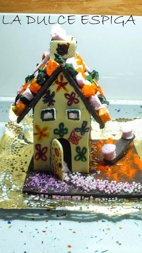CASA DE CHOCOLATE Y CHUCHES DE HANSEL Y GRETEL. RETO UNA GALLETA UN CUENTO