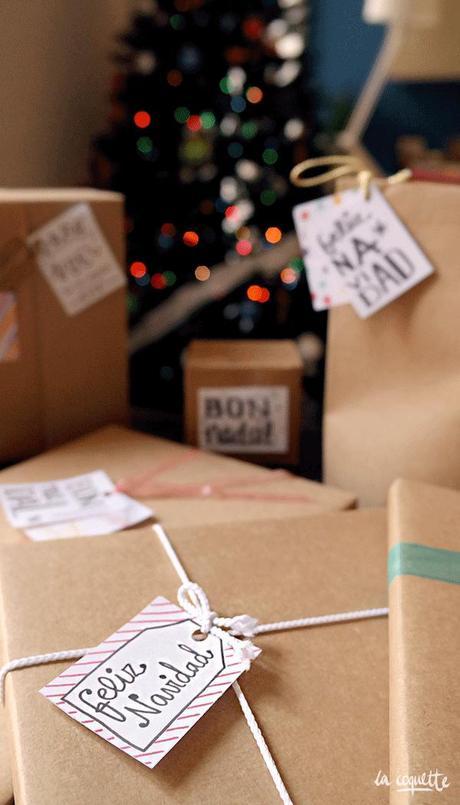 Etiquetas Navidad by la Coquette