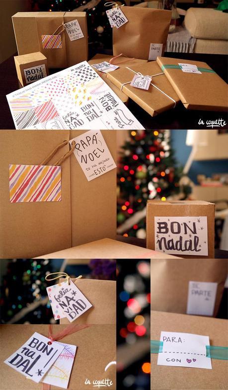 Etiquetas Navidad by la Coquette