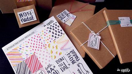 Descarga etiquetas para regalos by la Coquette