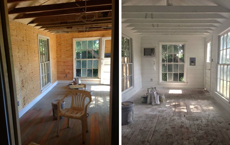 EL ANTES Y DESPUES DE UNA CABAÑA CON ENCANTO