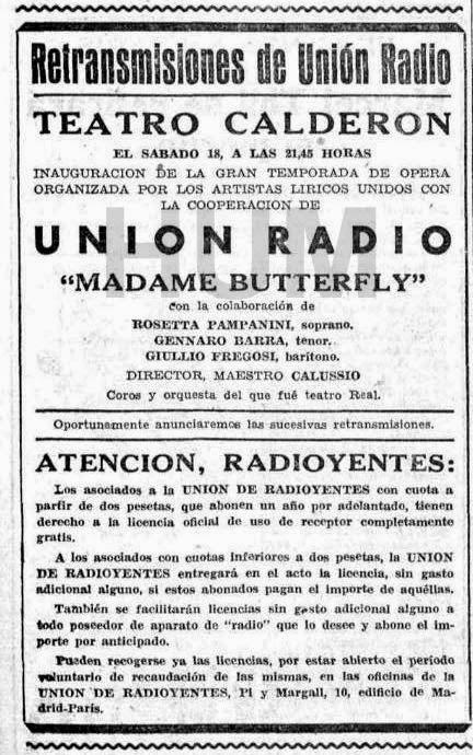 El Teatro Calderón y el Centro de Hijos de Madrid