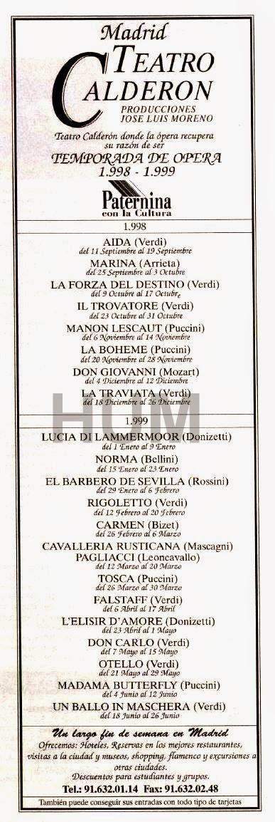 El Teatro Calderón y el Centro de Hijos de Madrid El Teatro Calderón y el Centro de Hijos de Madrid