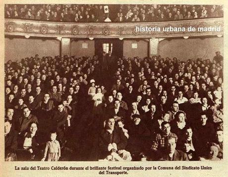 El Teatro Calderón y el Centro de Hijos de Madrid