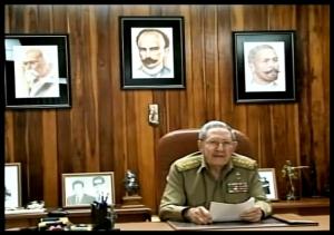 Raúl Castro se dirige al país por acuerdo con Obama