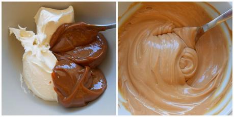 Tortitas de galletas OREO con crema de dulce de leche