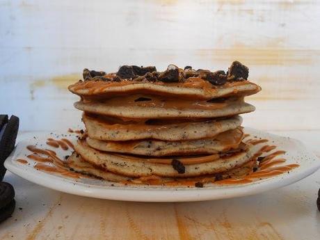 Tortitas de galletas OREO con crema de dulce de leche