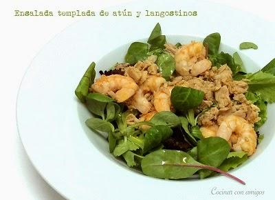 Primer menú semanal para cenas