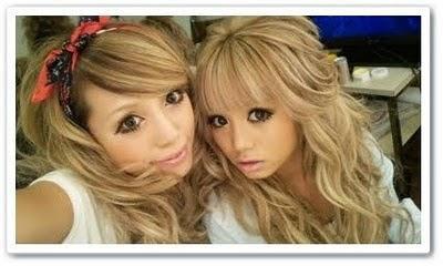 Opinión Chicas orientales, Look gyaru