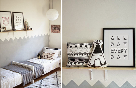 PAREDES CON FORMA DE RELIEVE DE MONTAÑAS PARA LOS PEQUES