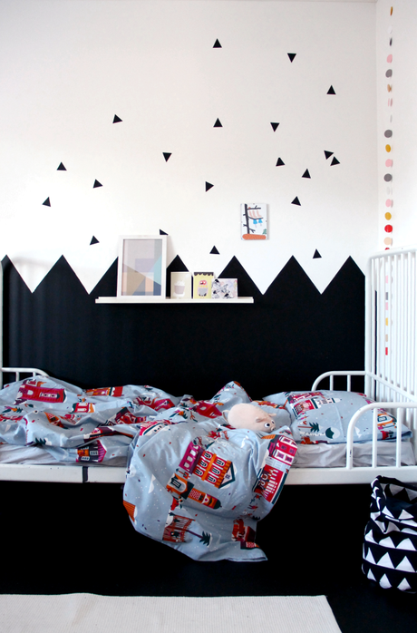 PAREDES CON FORMA DE RELIEVE DE MONTAÑAS PARA LOS PEQUES