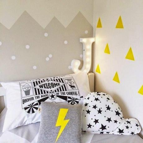 PAREDES CON FORMA DE RELIEVE DE MONTAÑAS PARA LOS PEQUES