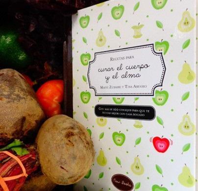 Sorteo del libro Recetas para curar el cuerpo y el alma de Maite Zudaire y Tina Asensio