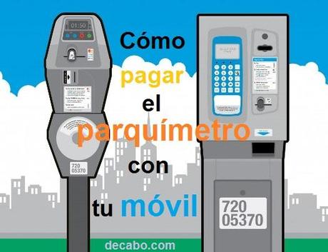 como pagar el parkimetro con tu movil decabo